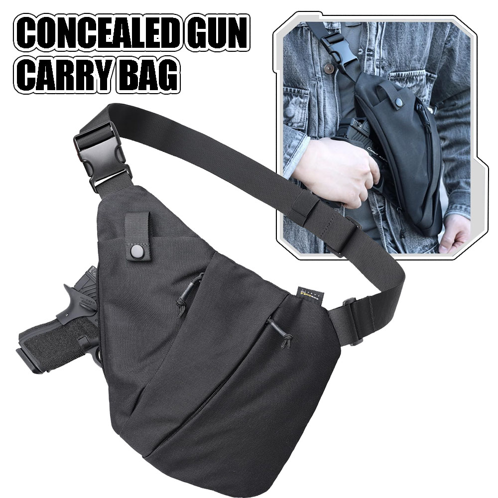 Edc Concealed Carry Sling Bag - Bolsa de transporte tática escondida para