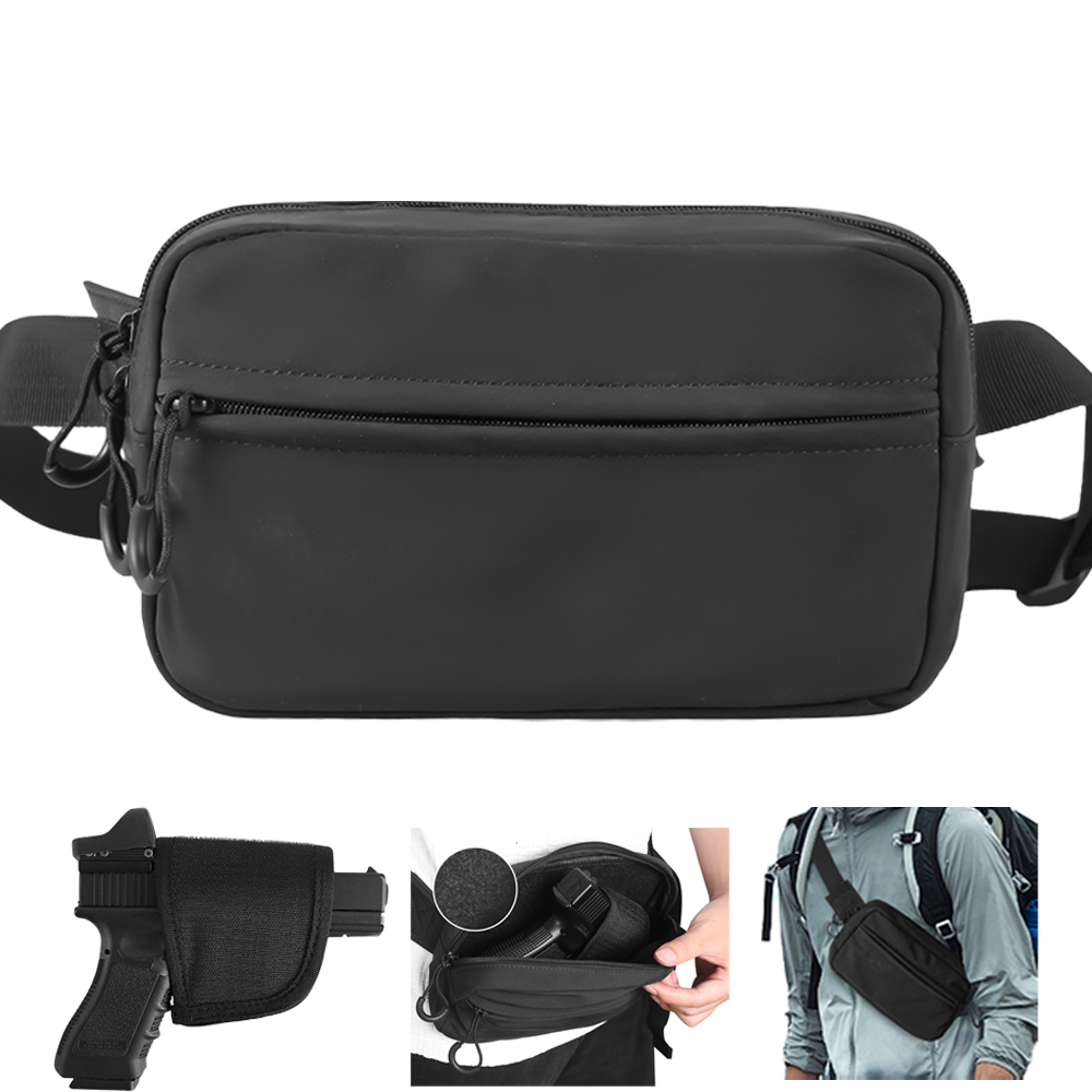 Edc Carry Gun - Bolsa tática crossbody para pistola, pacote