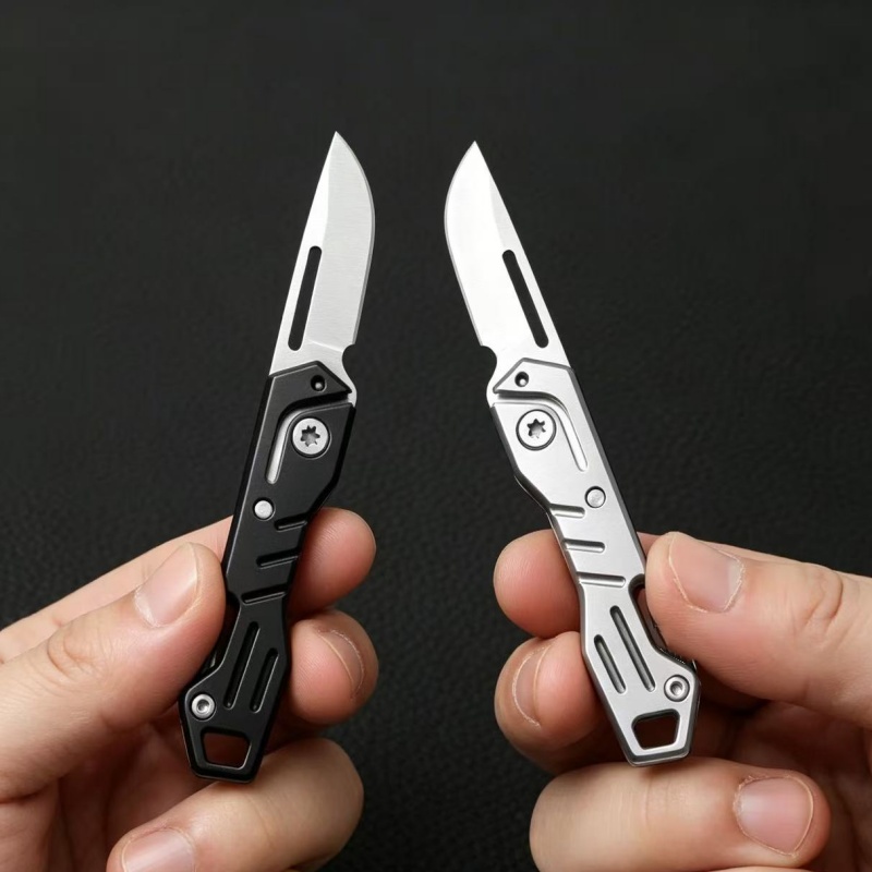Edc Carry For Men - Mini Canivete Dobrável EDC com Abridor