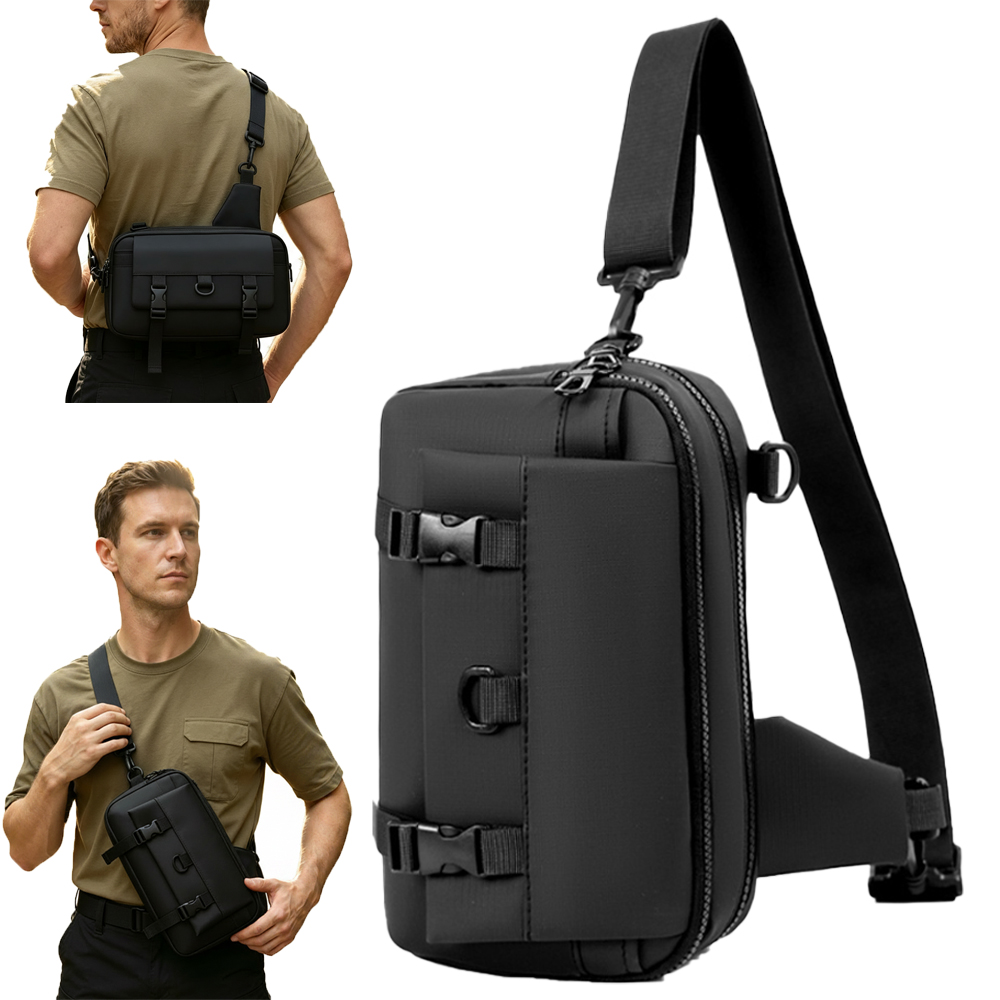 Bolsa Tática para Pistola, Bol - Edc Concealed Carry Sling Bag avaliação e preço