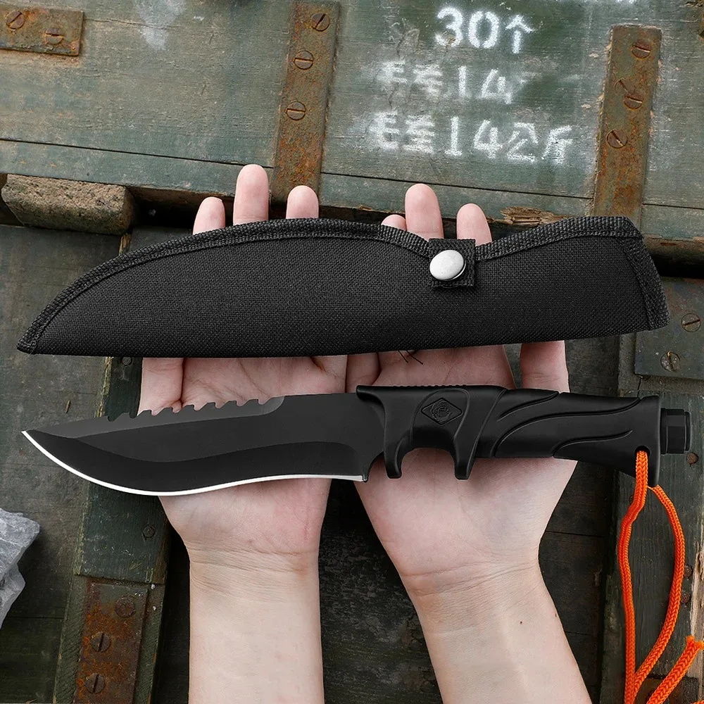 Faca de Lâmina Fixa Reta de Al - Edc Fixed Blade Deep Carry avaliação e preço