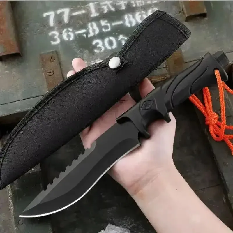 Faca de Lâmina Fixa Reta de Al - Edc Fixed Blade Deep Carry avaliação e preço