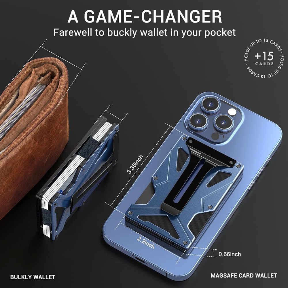 Carteira magnética para telefo - Money Clip Magnetic avaliação e preço