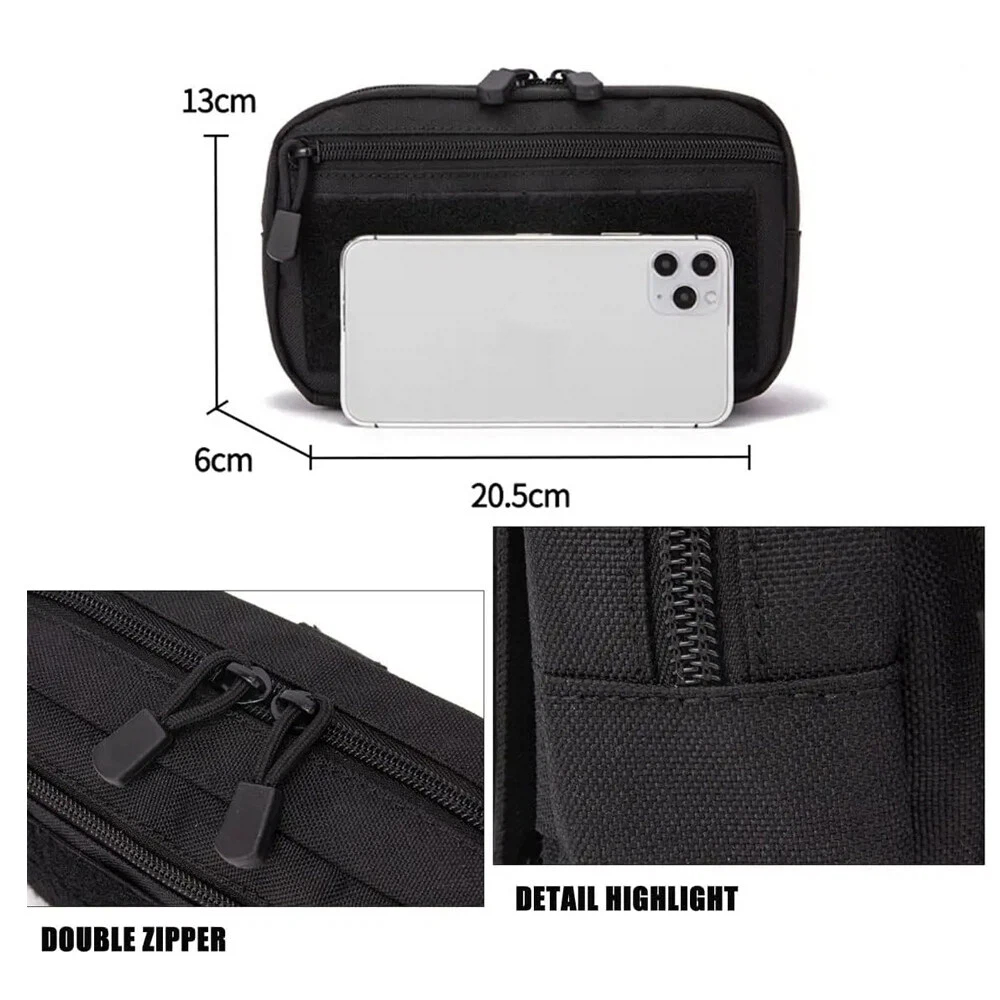 Bolsa Tática Compacta de Nylon - Edc Carry Belt avaliação e preço