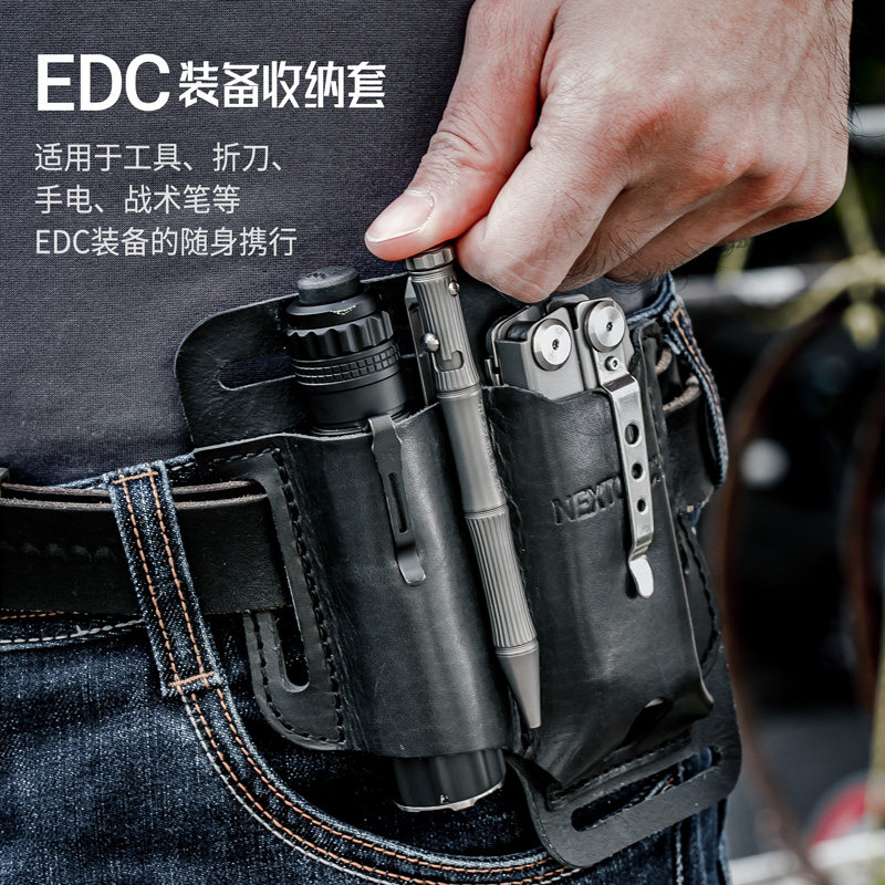 1 unidade. Bolsa de Couro EDC  - Leather Edc. Carry Pouch avaliação e preço