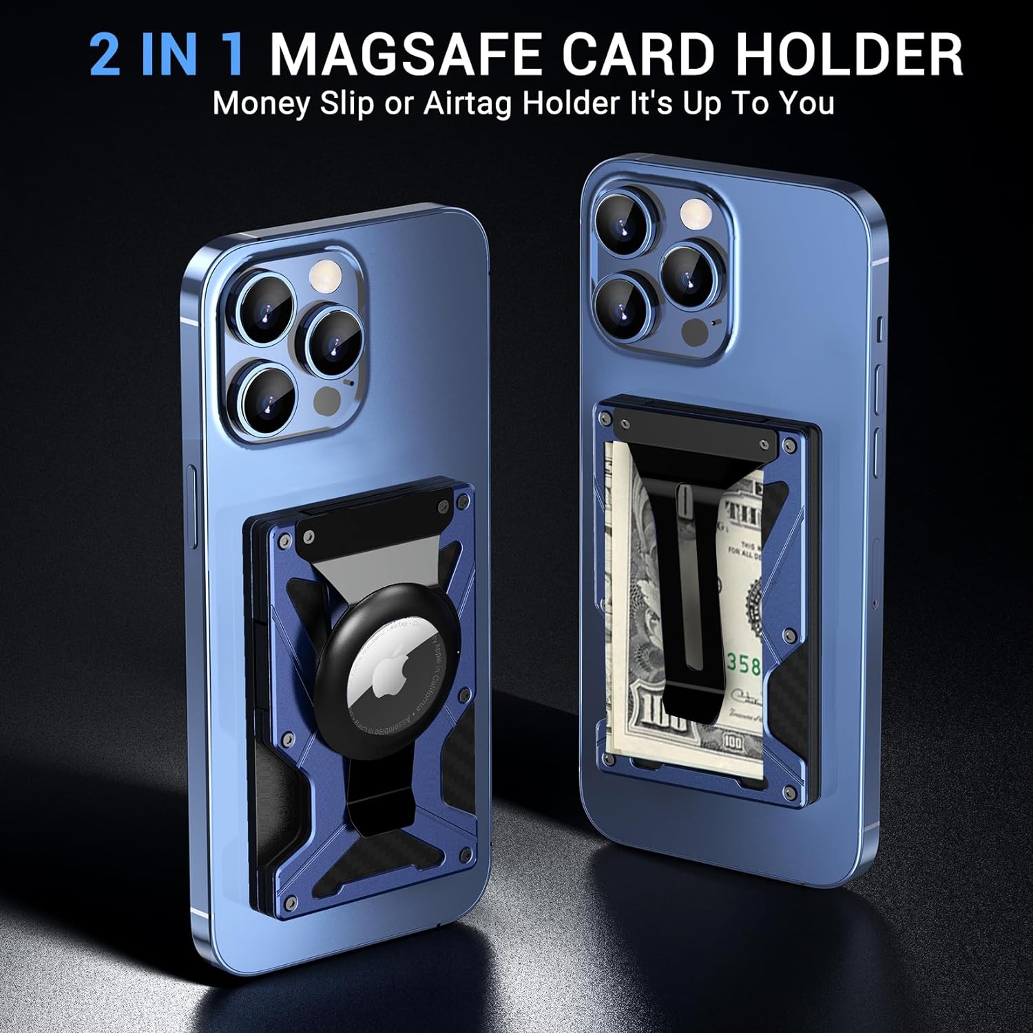 Carteira MagSafe com clipe par - Money Clip Magnetic avaliação e preço
