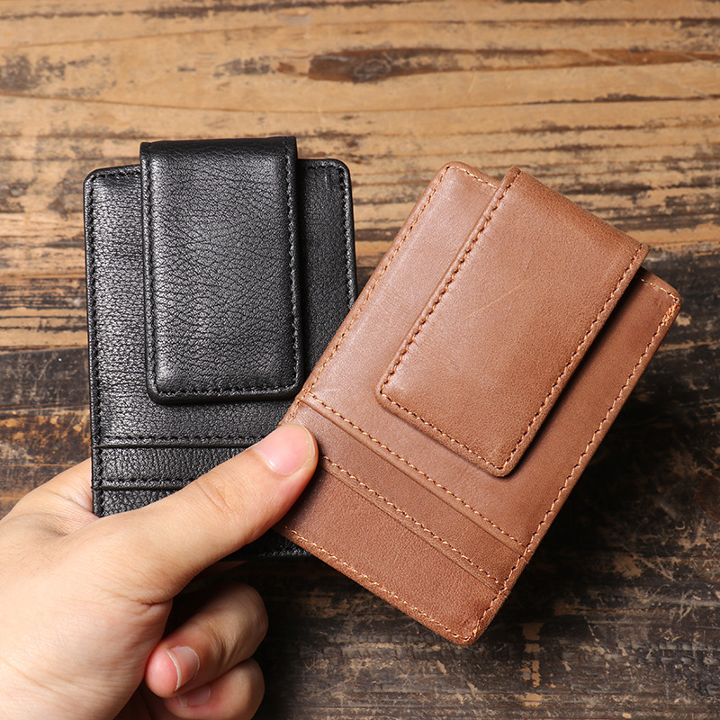 Carteira Masculina Slim com Cl - Money Clip Magnetic avaliação e preço