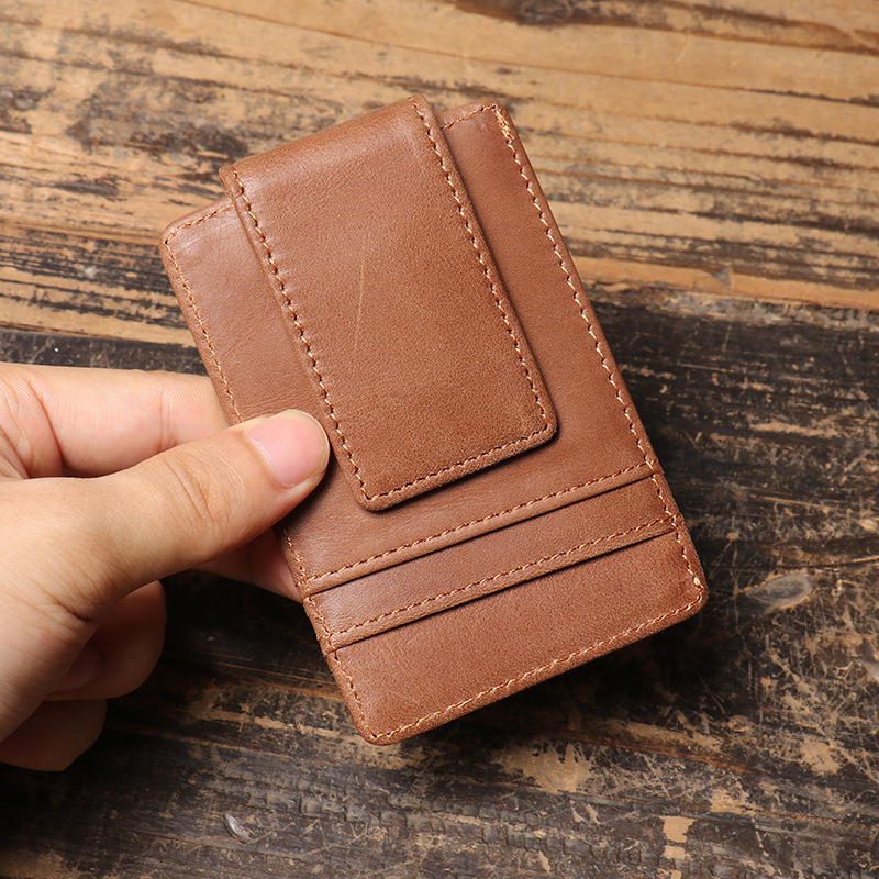 Carteira Masculina Slim com Cl - Money Clip Magnetic avaliação e preço