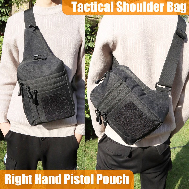 Novo saco de peito tático cold - Edc Carry Gun avaliação e preço