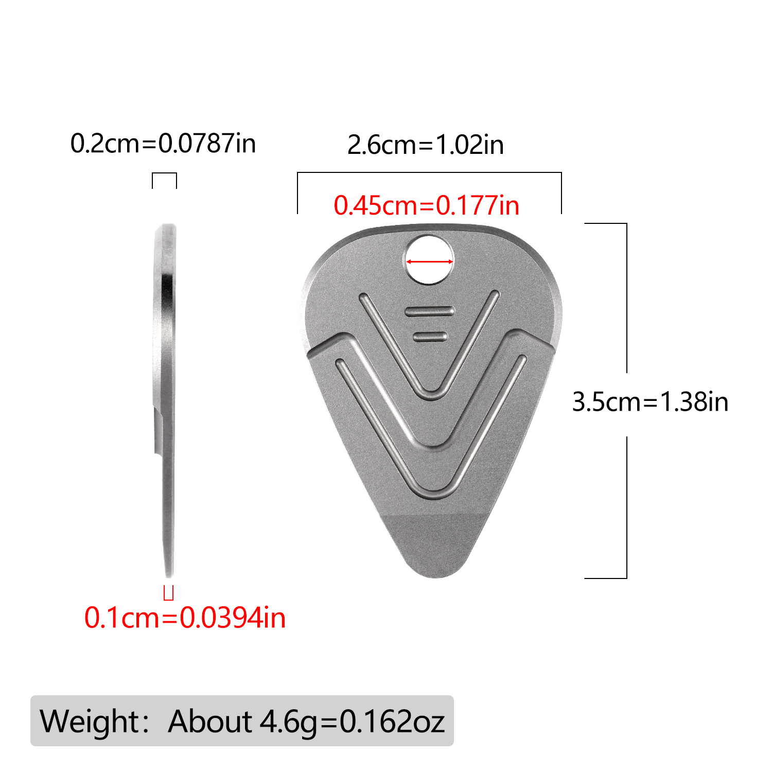 Colar Portátil de Titânio EDC  - Edc Carry Accessories avaliação e preço