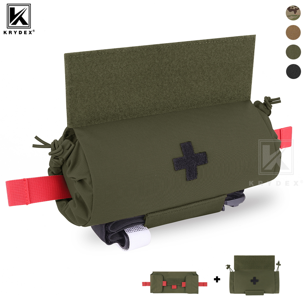 Krydex tático trauma bolsa rol - Edc Flex Carry Belt avaliação e preço