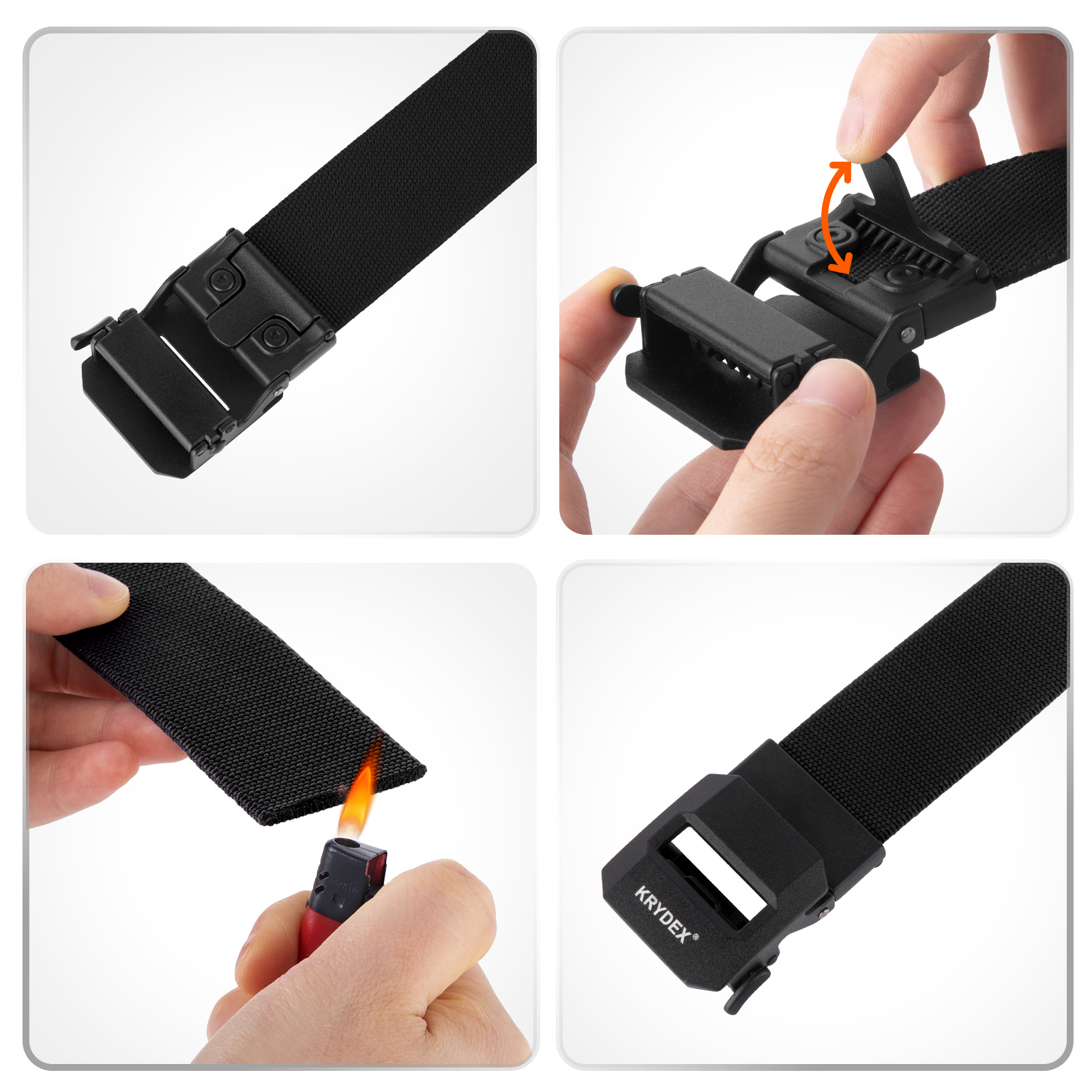 Cinto Tático KRYDEX de 1,5 pol - Edc Carry Belt avaliação e preço