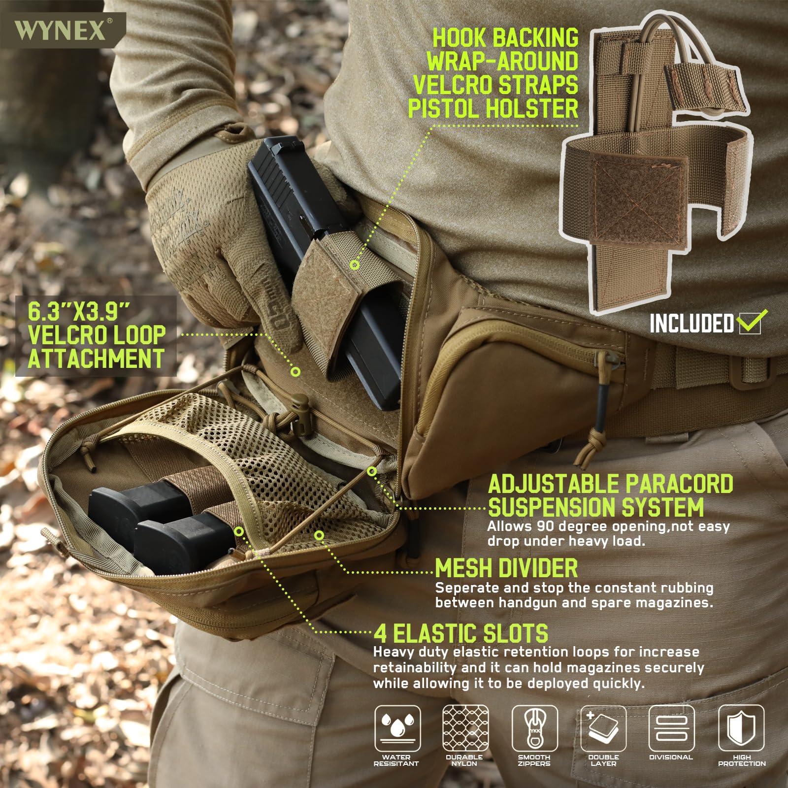 Bolsa Tática de Cintura para T - Edc Carry Pistols avaliação e preço