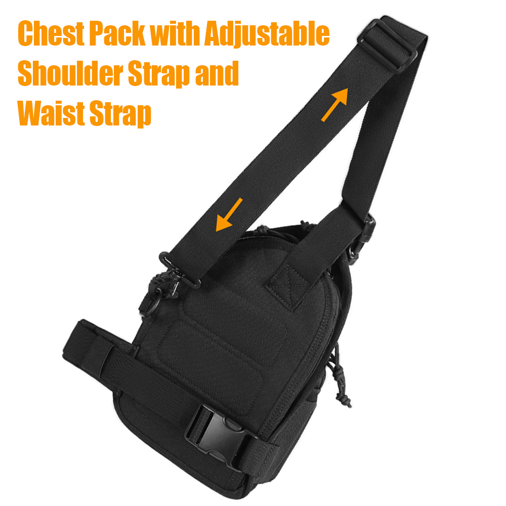 Bolsa Tática para Armas, Bolsa - Edc Concealed Carry Sling Bag avaliação e preço